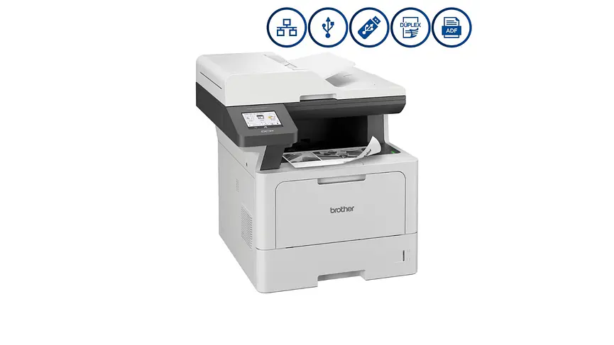 DCP-L5510DN Laser Mono Brother | Multifuncional Láser | A4 | 50PPM | ethernet 2