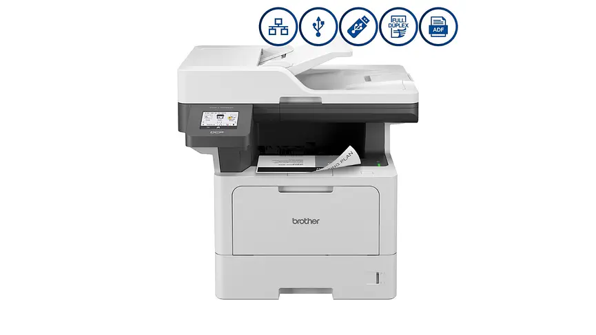 DCP-L5660DN Mono Brother | Multifuncional Láser | Oficio | 50PPM | ethernet 1