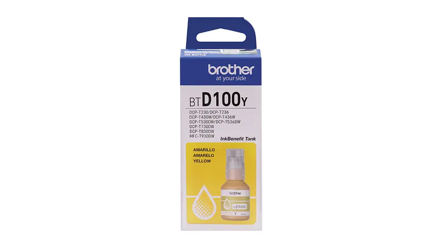 Brother BTD100Y Yellow | Tinta Original 2