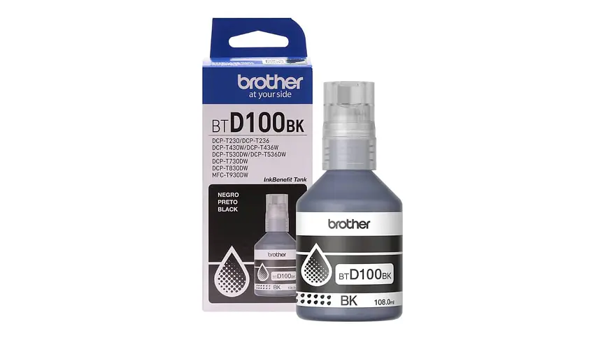 Brother BTD100BK Black | Tinta Original 1