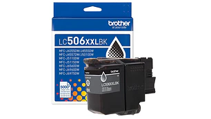 Brother LC506 XXL Negro | Alto Rendimiento | Tinta Original