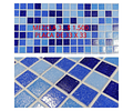 Revestimiento mosaico vítreo piscina , baño ,terraza y mas