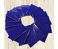 Pack de 10 azulejos azul 15*15 Cms 