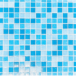 Revestimiento mosaico vítreo piscina mezcla 001 celeste 