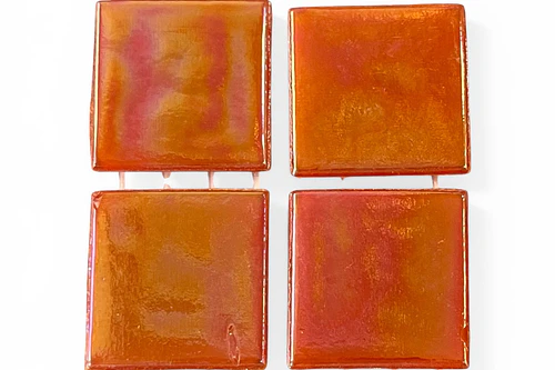 mosaico línea tornasol placa de 56 unidades naranja