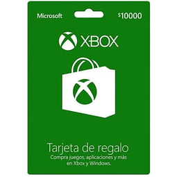 Xbox Gift Card $10.000 Chile