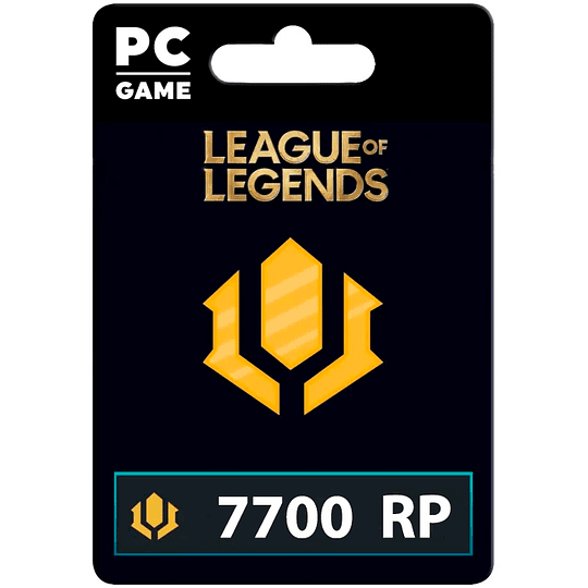 League of legends 7700RP CHILE