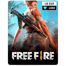 FREE FIRE 1080 diamantes