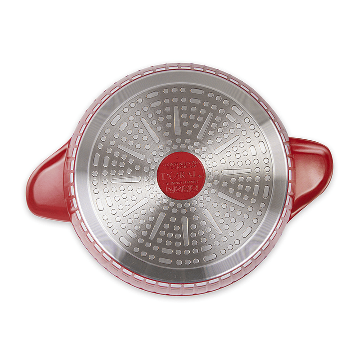 Olla Die Cast con Fondo Marmolado (6 Litros) DOTS – Línea Di Burano 5