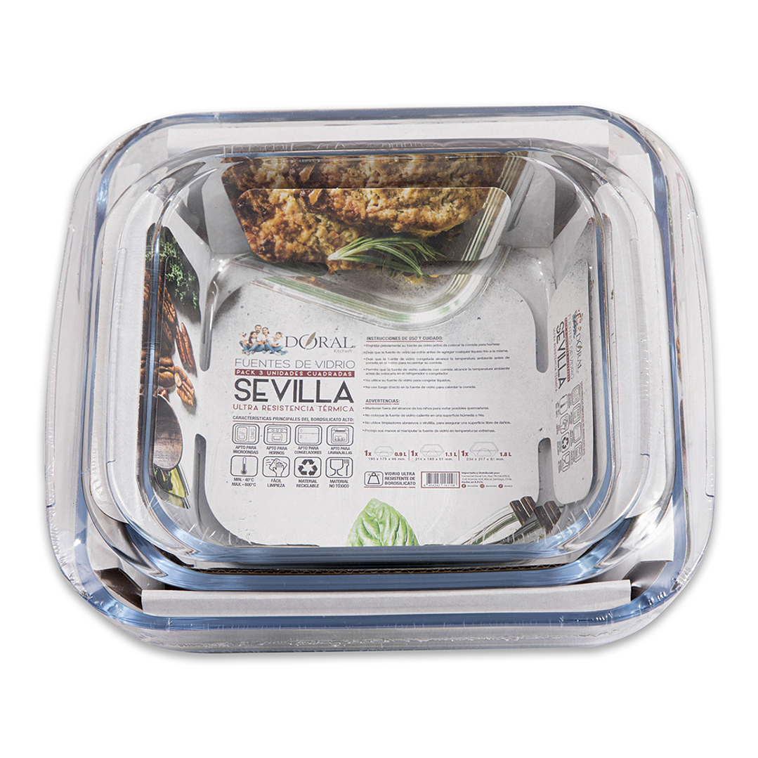 Set 3 Fuentes Sevilla Cuadrada 2