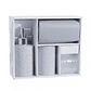 Set de Baño 4 Piezas Gris Mashini - Miniatura 3