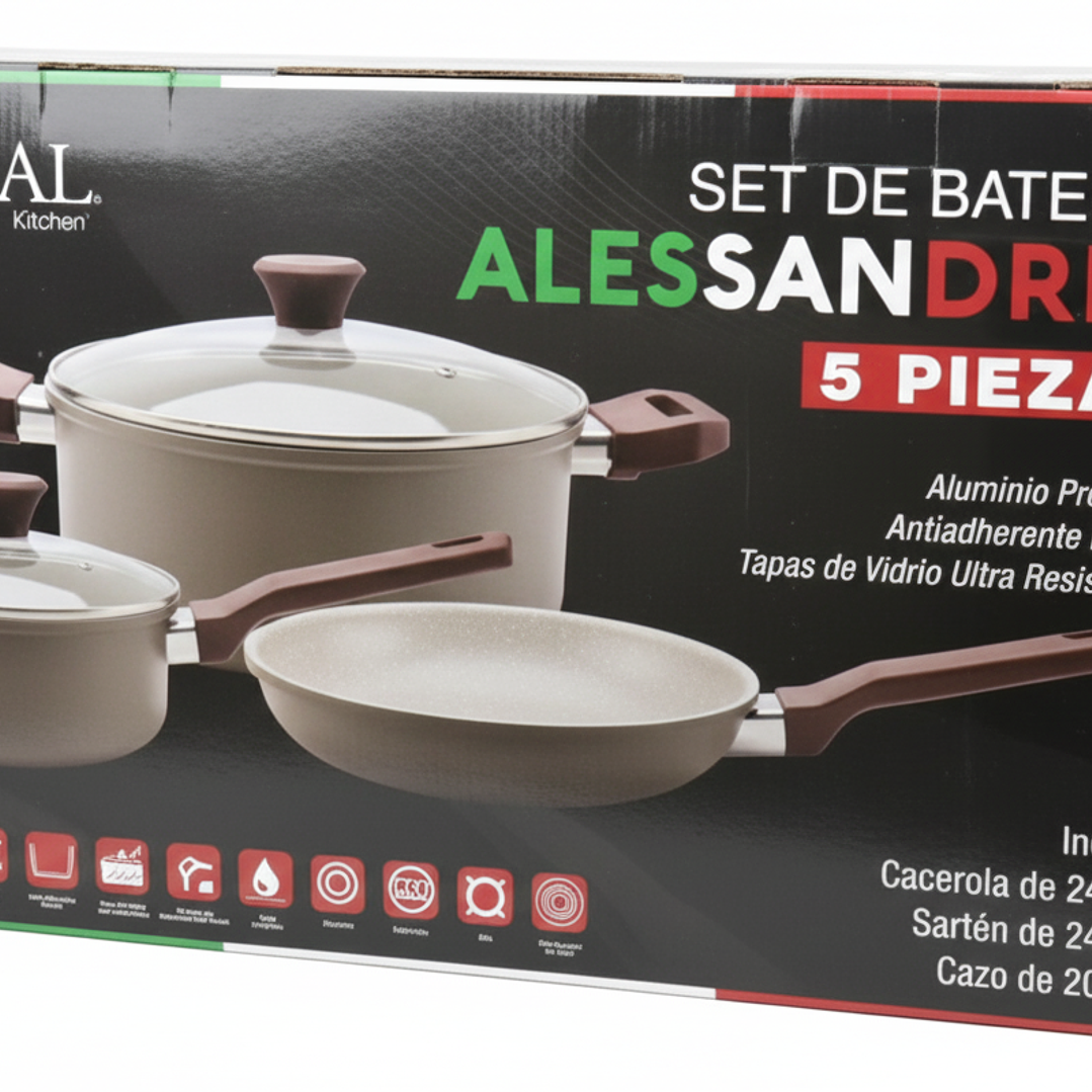 Set de batería ALESSANDRIA (5 piezas) 3