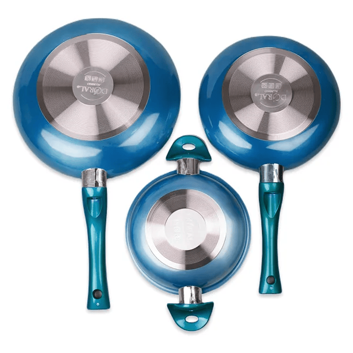 Tri-Pack Sartenes 20+24C+Paila 16Cms Doral 5