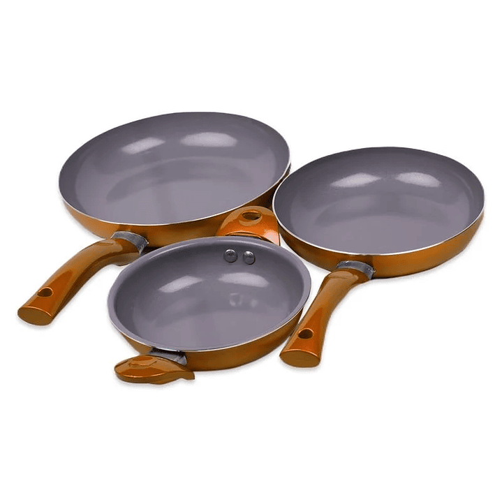 Tri-Pack Sartenes 20+24C+Paila 16Cms Doral 6