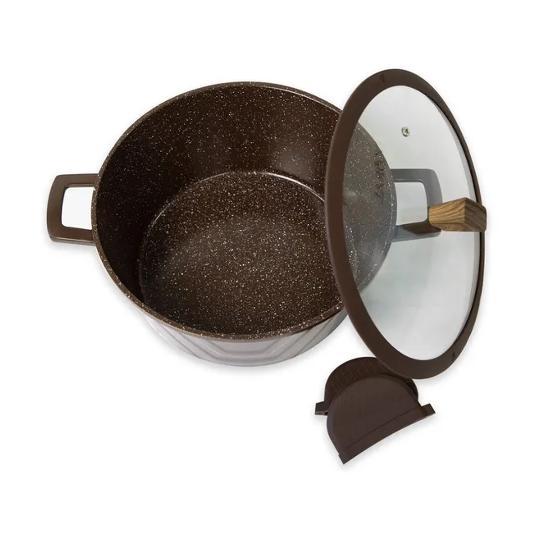 Olla 6 Litros 28 Cm Moonlight Beige Doral 3