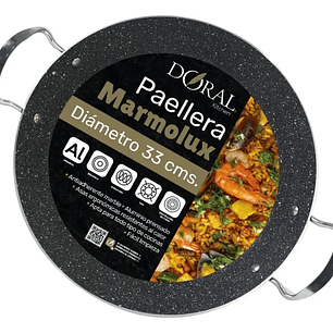 Paellera Marmolux 33 Cm Doral Grafito