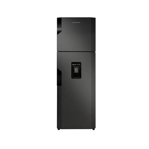 Refrigerador CHALLENGER No Frost Congelador Superior 231 LTS CR249 Titanium