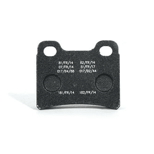 Pastilla de freno trasera DD2 y KZ