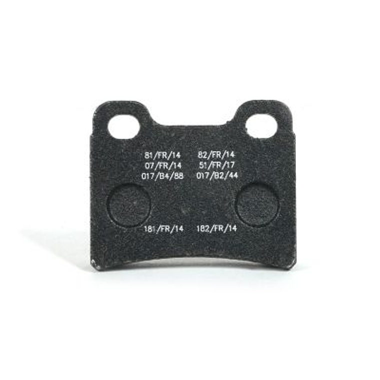 Pastilla de freno trasera DD2 y KZ 1