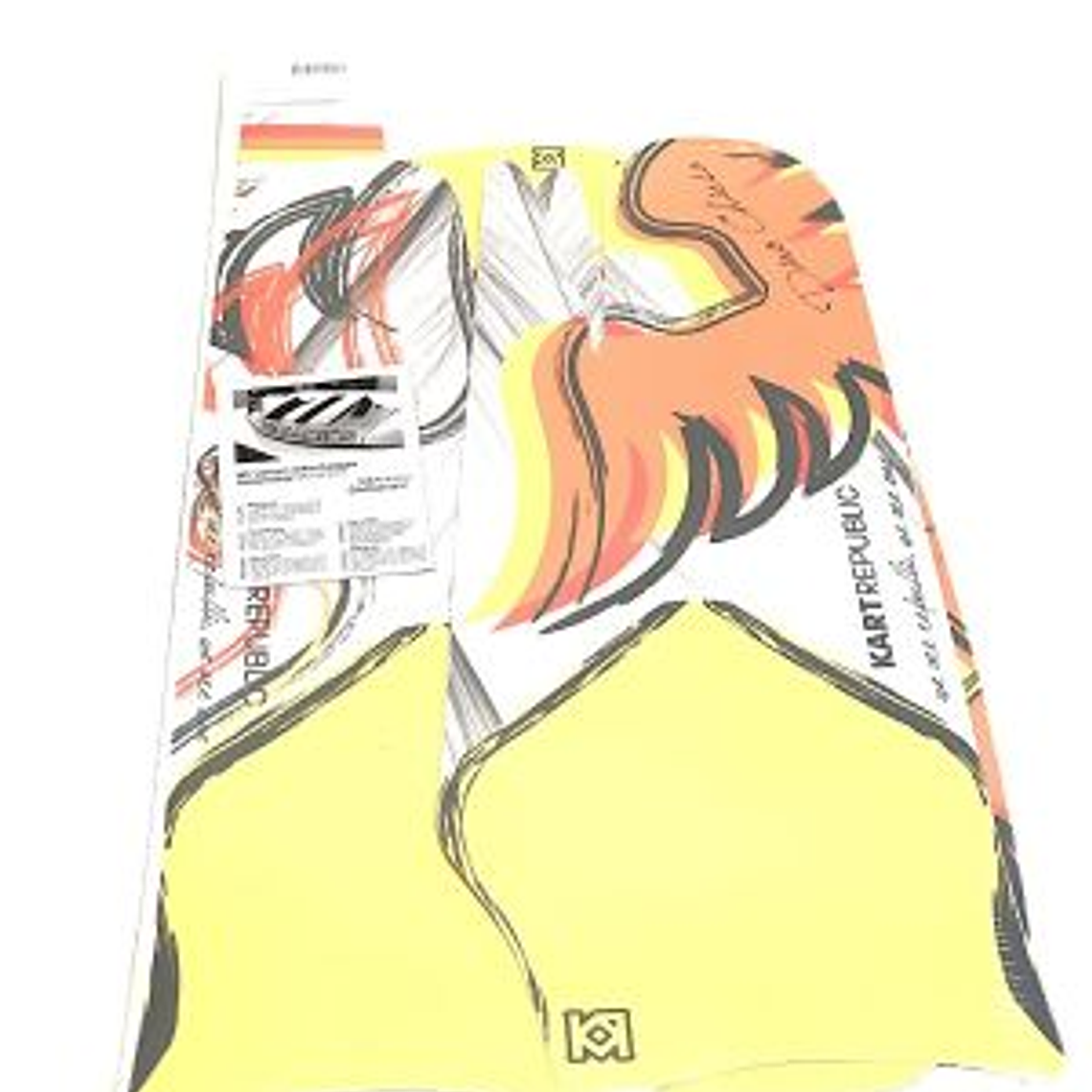 Kit de stickers grafica Kart Republic 1