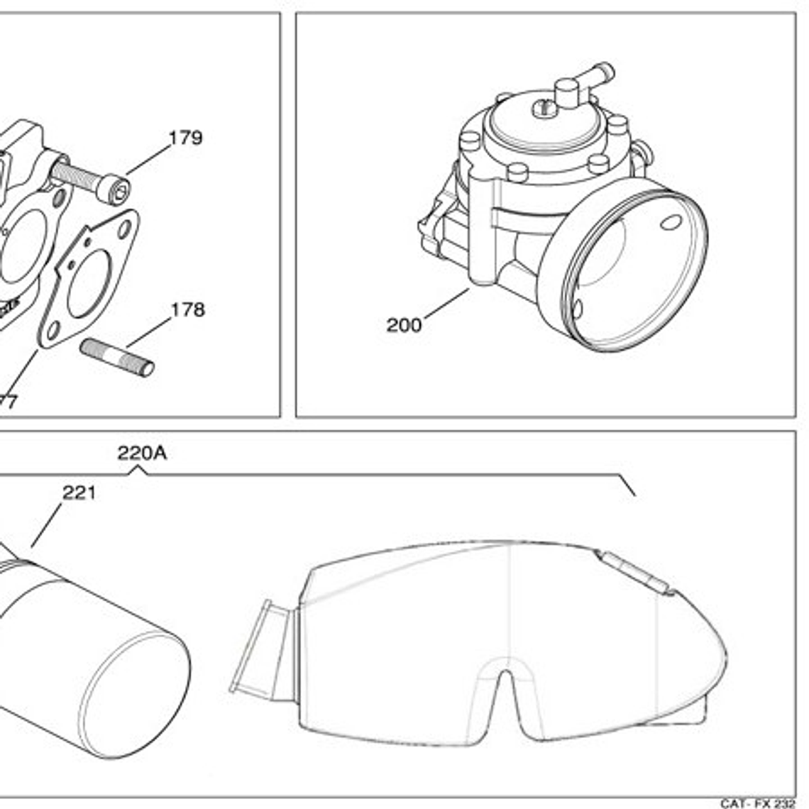 220A - Silenciador Admisión 2
