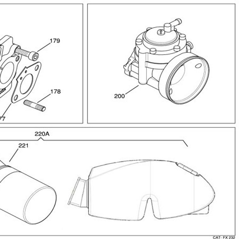220A - Silenciador Admisión 2