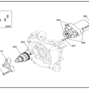 504 - MOTOR DE ARRANQUE 0,3 kW