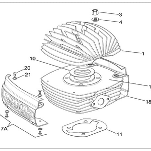 020 - Kit 20 Tornillos M4X8