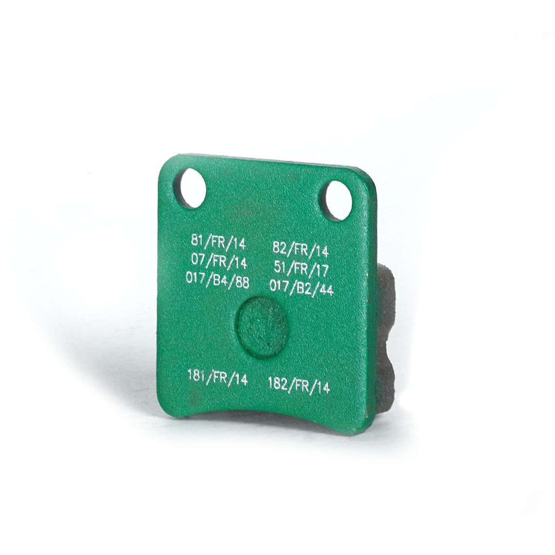 Pastilla de freno trasera Mini o delantera KZ y DD2 verde 1