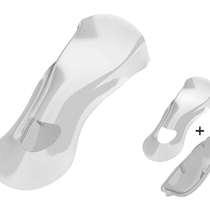 Corbata blanca Mini (homologación 2025)