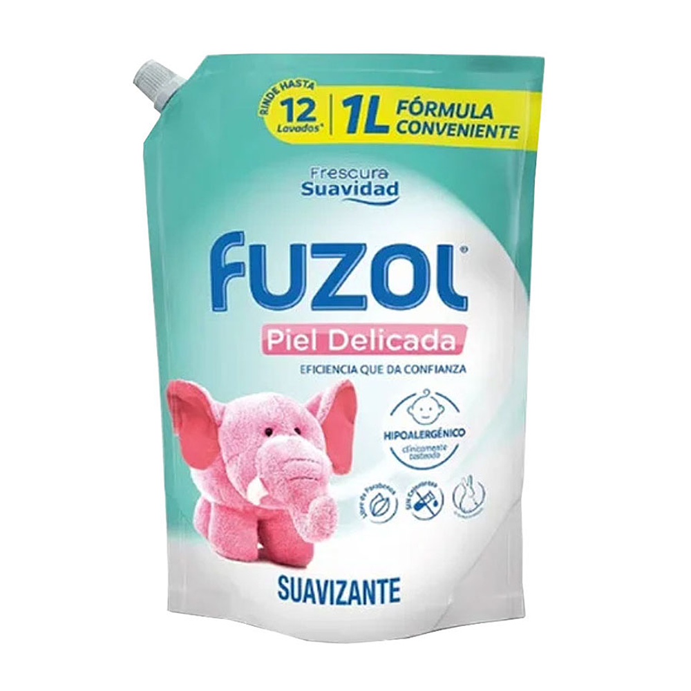 Suavizante Piel Delicada 1 lt. Fuzol