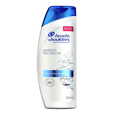 Shampoo Limpieza Renovadora 375 ml. Head & Shoulders