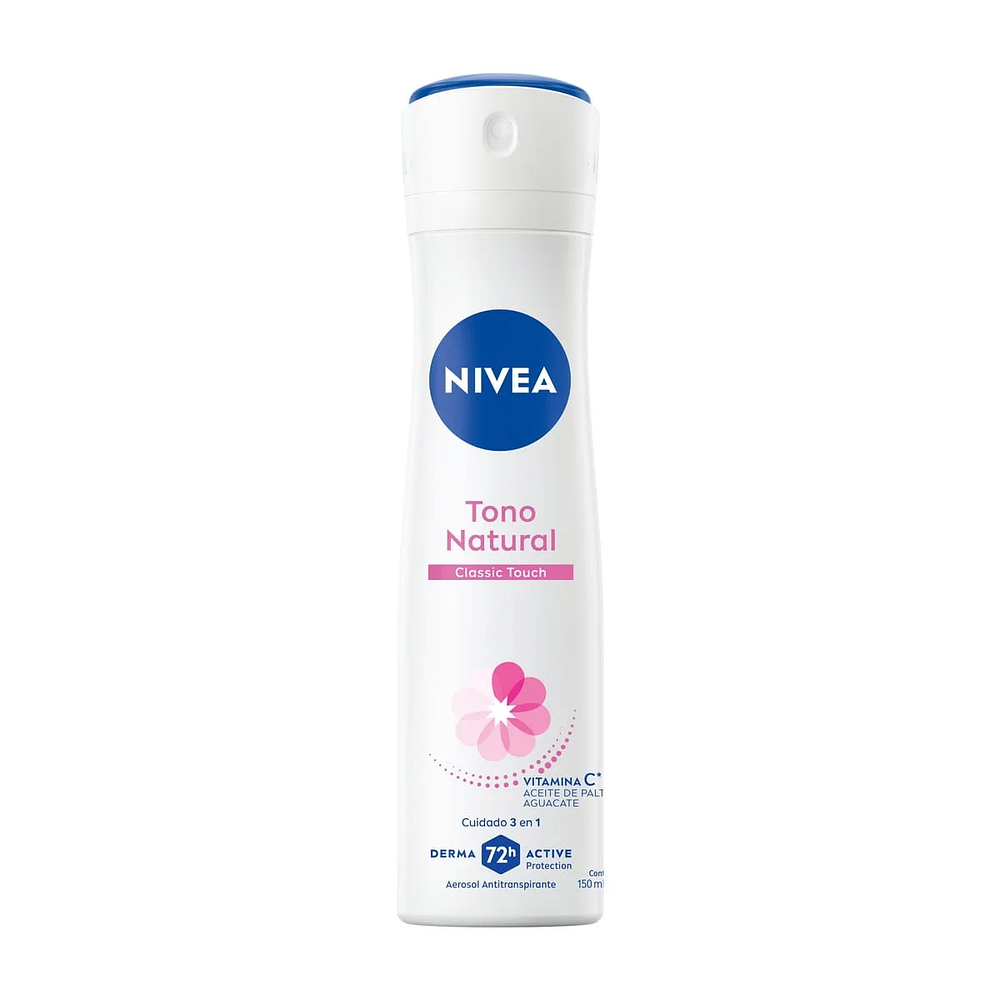 ANTITRANSPIRANTE NIVEA TONO NATURAL SPRAY 150 ml. 