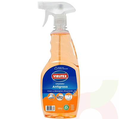 Limpiador Antigrasas Biodegradable Bambú 500ML. VIRUTEX