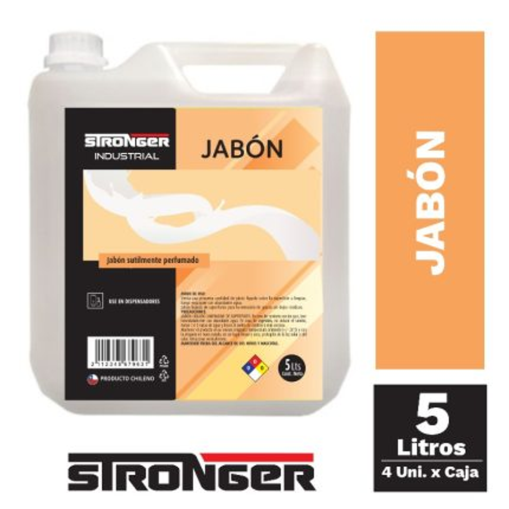 JABON INDUSTRIAL STRONGER 5 LITROS