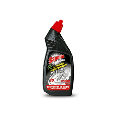 LIMPIADOR BAÑO WC SAPOLIO 500ML NEGRO MAX