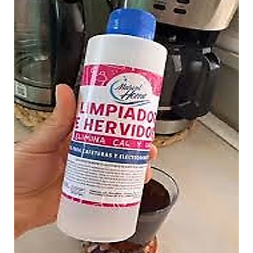 LIMPIADOR DE HERVIDORES Y CAFETERAS MARVEL HOME 250CC.