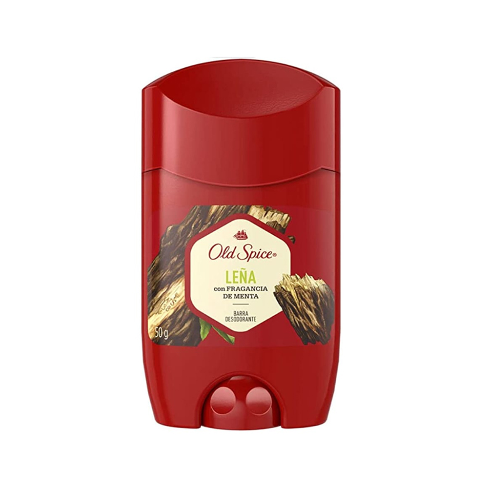 Desodorante Old Spice Leña Barra 50 grs. 