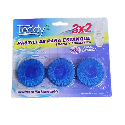 Pastillas para Estanque WC 3 X 50 grs.