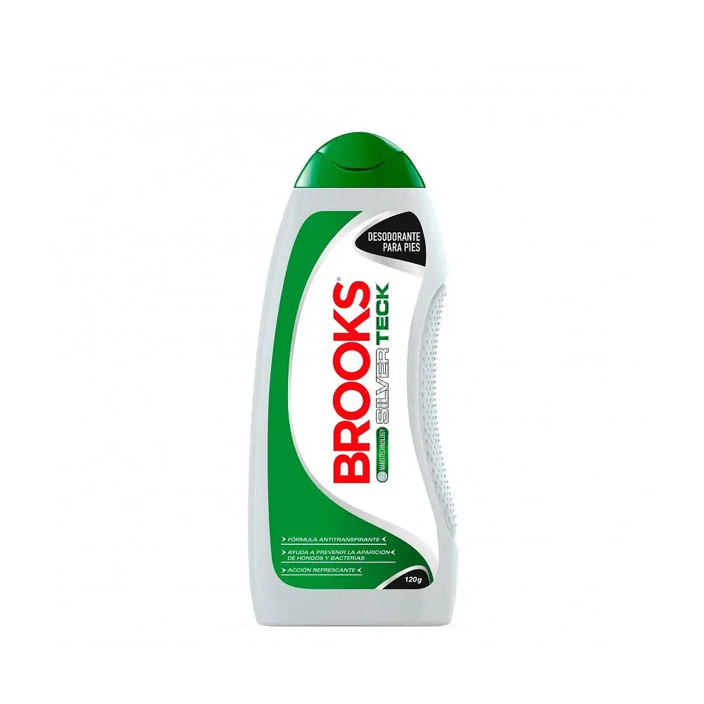 Talco para Pies Brooks 120 grs. 