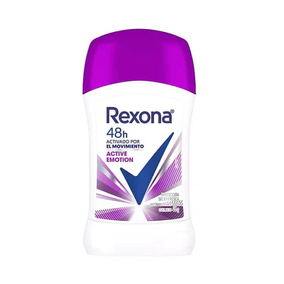 Desodorante Woman Barra Active Emotion 50 ml. Rexona