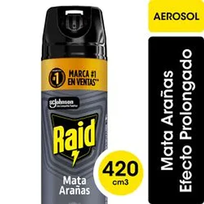 INSECTICIDA MAX MATA ARAÑAS 420 CC RAID