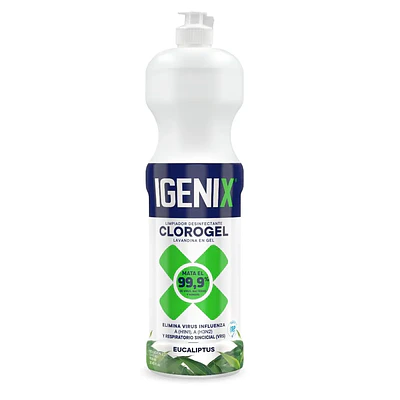 CLORO GEL IGENIX EUCALIPTUS 900 ML.