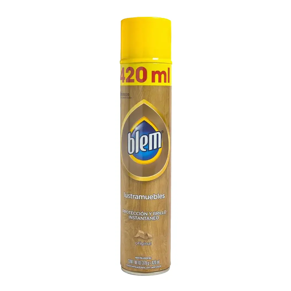 LUSTRA MUEBLES SPRAY BLEM ORIGINAL 420 ML.