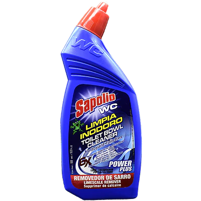 LIMPIADOR BAÑO WC SAPOLIO 500ML POWER PLUS