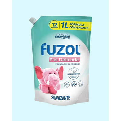 Suavizante 1 Litro Fuzol Piel Sensible