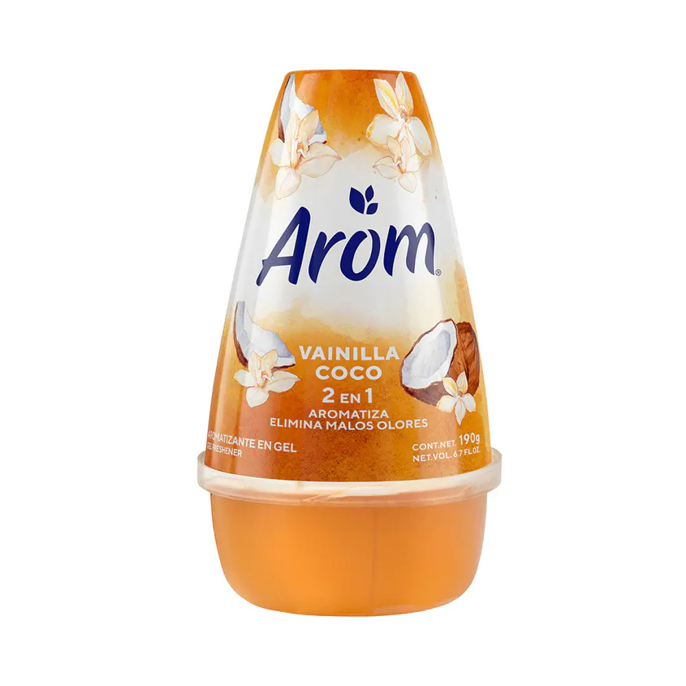 CONO AROMATICO AROM VAINILLA COCO 150 GRS. UNIDAD