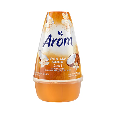 CONO AROMATICO AROM VAINILLA COCO 150 GRS. UNIDAD