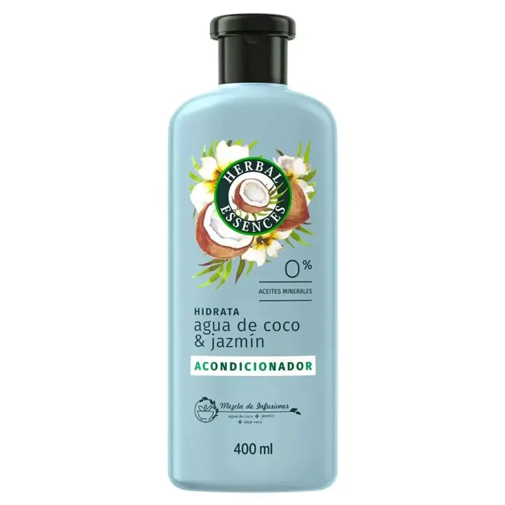 Acondicionador Herbal Essences Coco y Jazmin, 400 ml