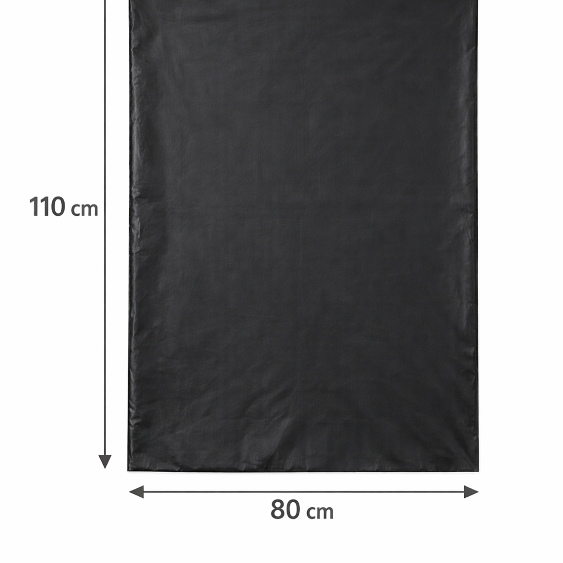 Bolsa de Basura 80×110 cm Negra Reforzada, Venta por Kilo $3.100, aprox. 10 Bolsas 1